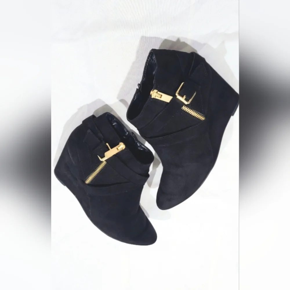 Wedge Booties - Picture 1 of 6